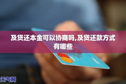 及貸還款方式詳解與本金協(xié)商可能性分析